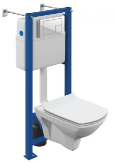 КОМПЛЕКТ CARINA XL CO DPL EO SLIM + VECTOR + CORNER ПЛАСТИК БЕЛЫЙ